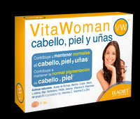 "Eladiet Vitawoman Cabello Piel y Uñas 30 Comp"