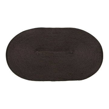 Table Mat Brown Oval (45 x 30 cm)