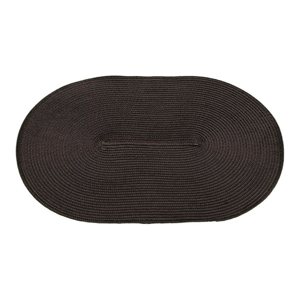 Table Mat Brown Oval (45 x 30 cm)