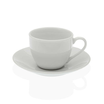 Cup with Plate White (2 pcs)