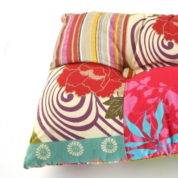 Cushion Patchwork Cotton (15 x 30 x 50 cm)