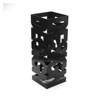 Umbrella stand Design Black Metal (19 x 52 x 19 cm)