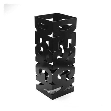 Umbrella stand Design Black Metal (19 x 52 x 19 cm)