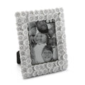 Photo frame Flowers White Plastic (13 x 18 cm)