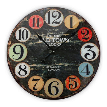 Wall Clock Crystal (4 x 57 x 57 cm)