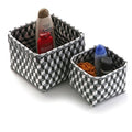 Basket set polypropylene (2 Pieces) (25 x 20 x 25 cm)