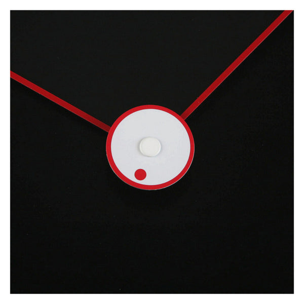 Wall Clock Black Aluminium (4,5 x 30 x 30 cm)