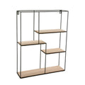 Shelves Metal (11 x 50,5 x 40 cm) Wood