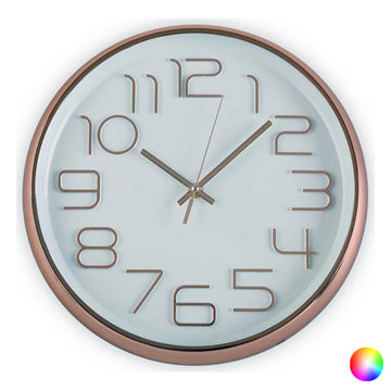 Wall Clock Plastic (4,5 x 30 x 30 cm)