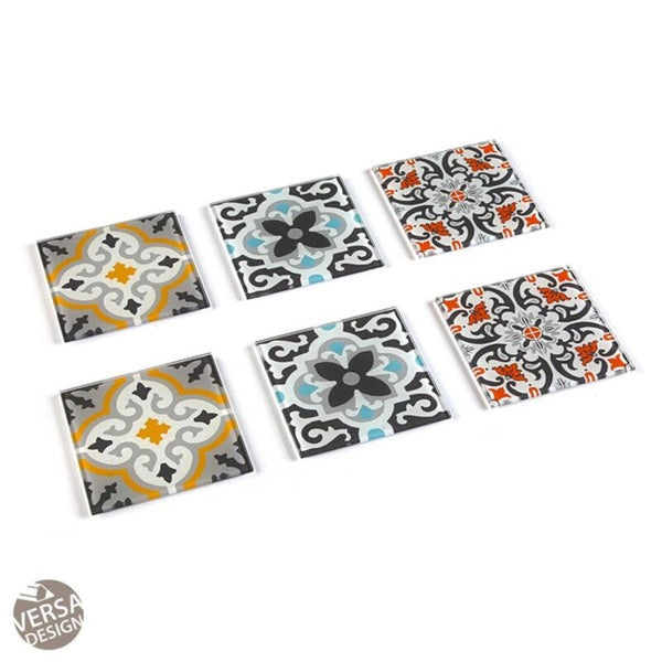 Coasters Versa Alfama (6 Pieces) (11 x 11 x 4 cm)