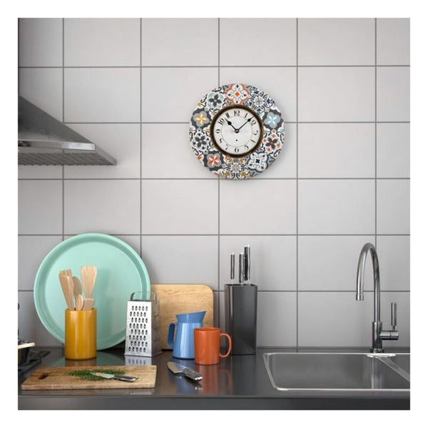 Wall Clock Alfama Wood (4 x 29 x 29 cm)