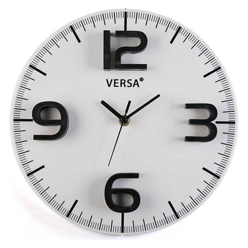 Wall Clock Plastic (4 x 28,5 x 28,5 cm)