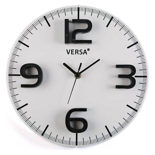 Wall Clock Plastic (4 x 28,5 x 28,5 cm)