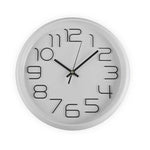 Wall Clock Plastic (4,5 x 30 x 30 cm)