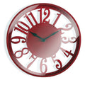 Wall Clock Plastic (4,5 x 30 x 30 cm)