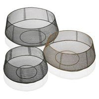 Centerpiece Metal (40 x 16 x 40 cm) (3 pcs)