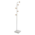 Coat rack (28 x 17 x 28 cm) Metal White