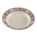 Assiette creuse Versa Bordeaux Porcelaine