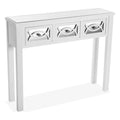 Hall Table with 3 Drawers Miska MDF Wood (25 x 78 x 97 cm)