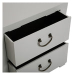 Chest of drawers MDF Wood/Fir wood (25 x 48 x 48 cm) White