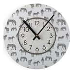 Wall Clock Wood (4 x 29 x 29 cm)