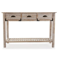 Console Roger MDF Wood/Fir wood (38 x 78 x 120 cm)