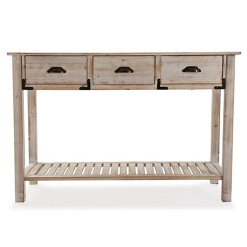 Console Roger MDF Wood/Fir wood (38 x 78 x 120 cm)