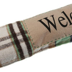 Door stop Welcome Streched Textile (7 x 15 x 83 cm)