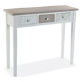 Hall Table with 3 Drawers Kelly Wood (30 x 78 x 90 cm)