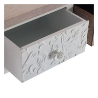 Hall Table with 3 Drawers Kelly Wood (30 x 78 x 90 cm)