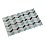 Carpet Blue Wave Polyester (50 x 2 x 80 cm)