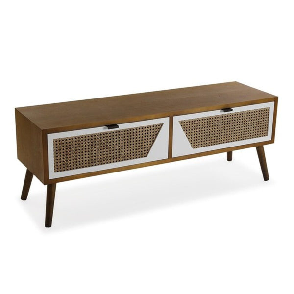 TV Table with Drawers Martine MDF Wood (44,5 x 35 x 120 cm)