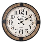 Wall Clock Antiques Metal (2 x 80 x 80 cm)