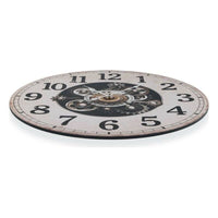 Wall Clock Wood (3 x 58 x 58 cm)