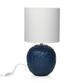 Desk lamp Blue Ceramic (25 x 51 x 25 cm)