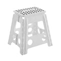 Step Stool White Foldable (22 x 39 x 29 cm)