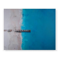 Painting Beach Canvas MDF Wood (3 x 80 x 100 cm)