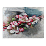 Oil Painting Flowers Canvas (2,8 x 90 x 120 cm)