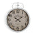 Wall Clock Rustic Metal (6 x 60 x 48 cm)