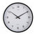 Wall Clock Plastic (4 x 30 x 30 cm)