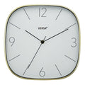 Wall Clock Golden Aluminium (4,3 x 29 x 29 cm)