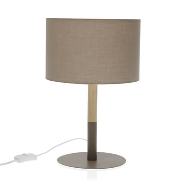 Desk lamp Grey Wood Iron