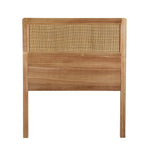 Headboard Rattan Paolownia wood (120 x 3,5 x 100 cm) (12 x 3,5 x 100 cm)