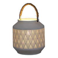 Desk Lamp Basket Porcelain