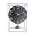 Table clock Metal (6 x 20 x 10 cm)