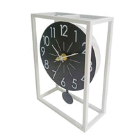 Table clock Metal (6 x 20 x 10 cm)