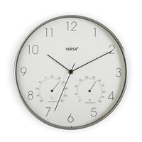 Wall Clock Silver Aluminium (31 x 4 x 31 cm)