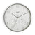 Wall Clock Silver Aluminium (31 x 4 x 31 cm)