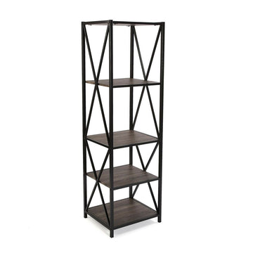 Shelves Metal MDF Wood (46 x 155 x 40,5 cm)