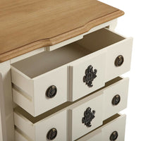 Nightstand Kaira Wood Pine (36 x 69 x 50 cm)